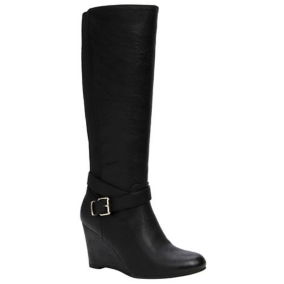 NWT Call It Spring Hieronymus Tall Wedge Boots - Picture 1 of 8
